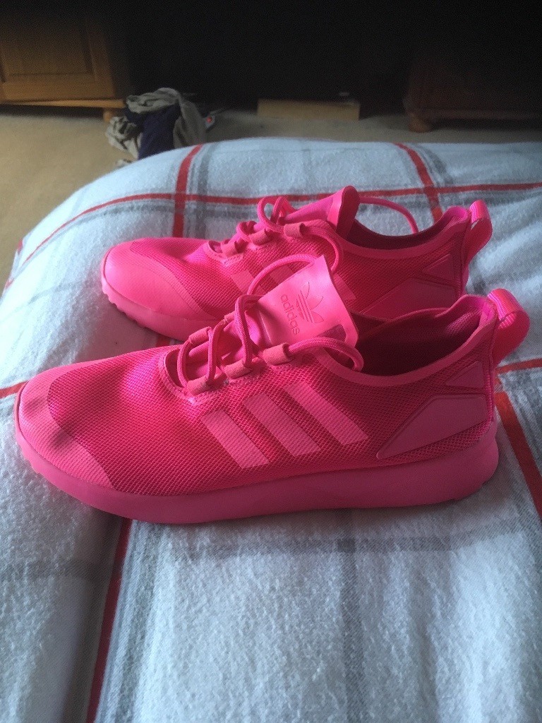 ladies pink adidas trainers